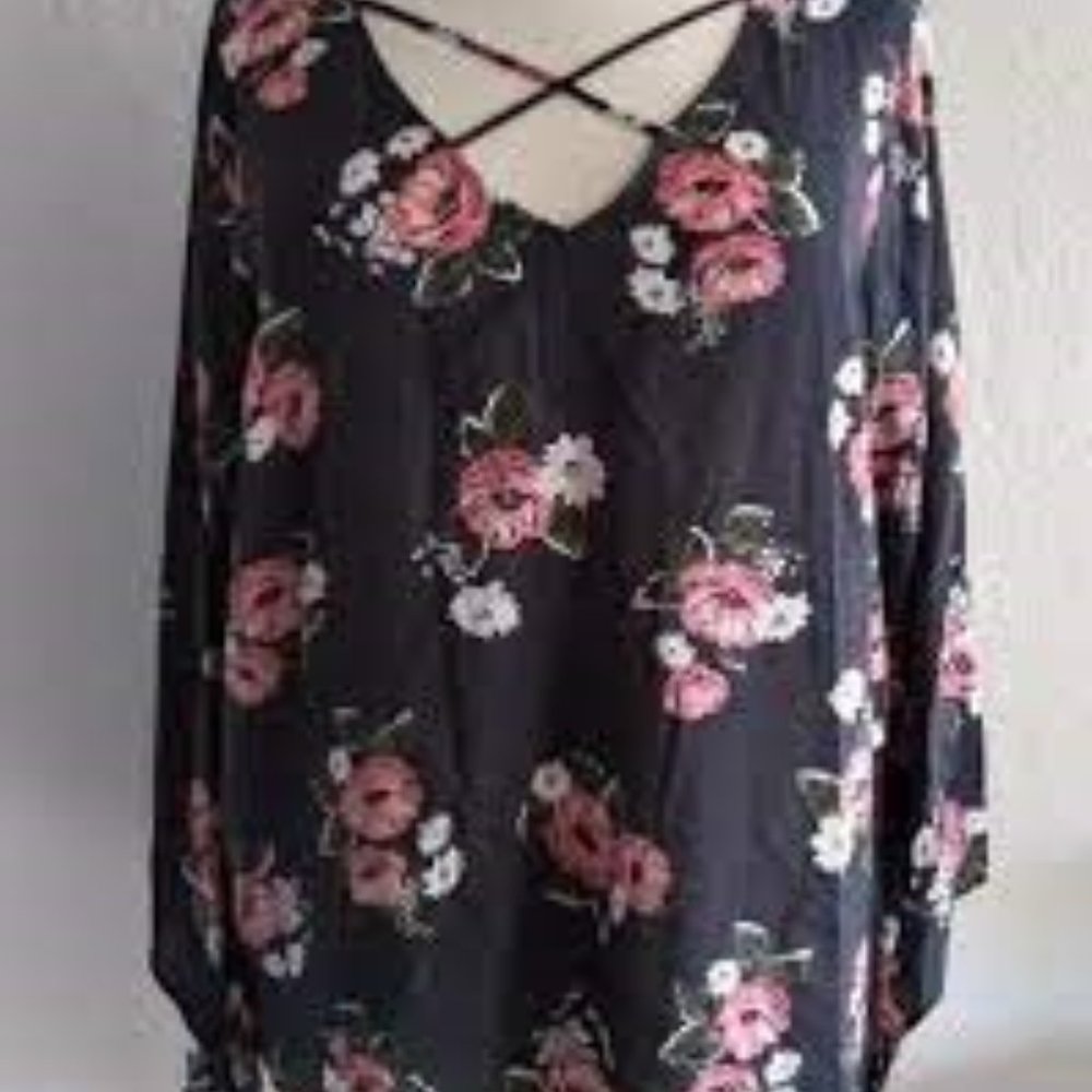 Torrid Black Floral